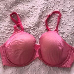 Victoria’s Secret (VS) Sheer Pink Angelight Full-Coverage Bra